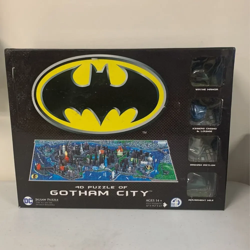 4D Gotham City Puzzle